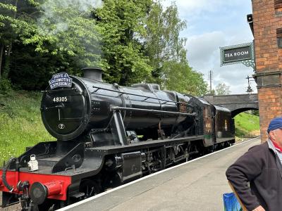 48305 steam at Great Central Railway - Rothley. &copy; Cookey84