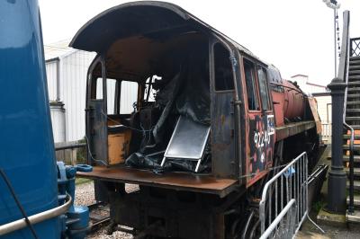 92240 steam at Bluebell Railway - Sheffield Park. &copy; MJM
