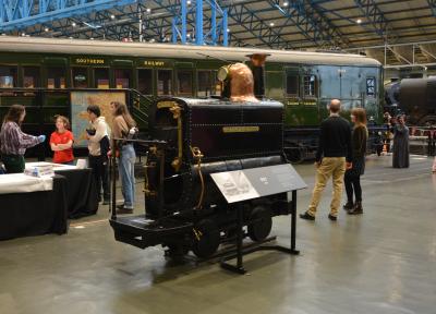 Pet steam at York National Railway Museum. &copy; AJax