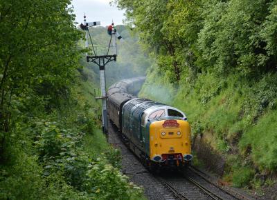 55009 at Severn Valley Railway - Arley. &copy; AJax