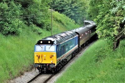 50026 at Keighley & Worth Valley Railway - Ebor Mill. &copy; stevexos