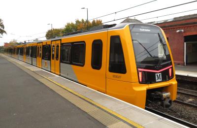555027 at West Jesmond (Tyne & Wear Metro). &copy; Geoff