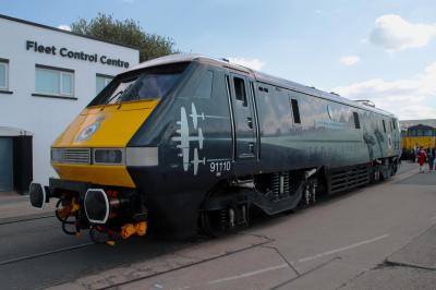 91110 at Derby - The Greatest Gathering 2025. &copy; stevexos
