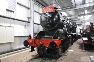 48773 steam at Severn Valley Railway. &copy; linuxyeti