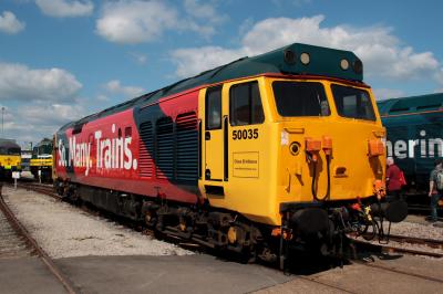 50035 at Derby - The Greatest Gathering 2025. &copy; stevexos