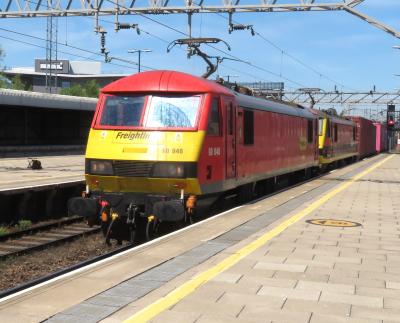 90040 at Stafford. &copy; Geoff