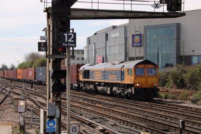 66763 at Eastleigh. &copy; al66class59