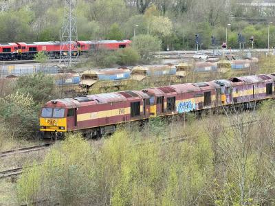 60035,60049,60045 at Toton New Bank Sidings. &copy; Luivery
