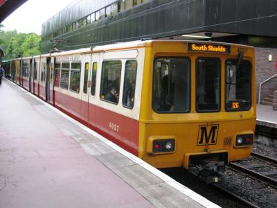 TW4027 at Tyne & Wear Metro system. &copy; Byron5574