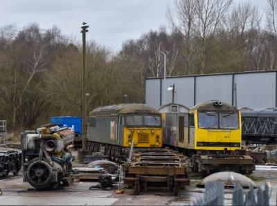 56303,60014 at Longport Electro-Motive Diesel Works. &copy; Brodie