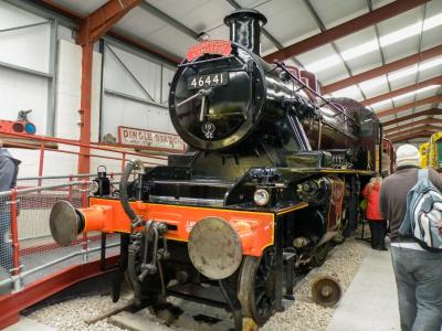 46441 steam at Ribble Steam Railway. &copy; llamafish