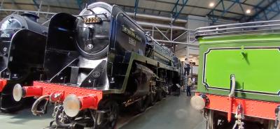 92220 steam at York National Railway Museum. &copy; Geoff