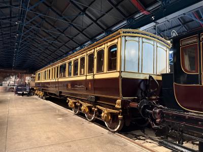 LNWR802 coach at York National Railway Museum. &copy; AJax