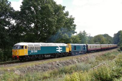56098 at Severn Valley Railway - Highley. &copy; stevexos