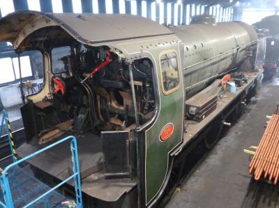 926 steam at North Yorkshire Moors Railway. &copy; BigKev