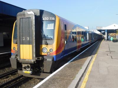 450116 at Southampton Central. &copy; Trainman5862