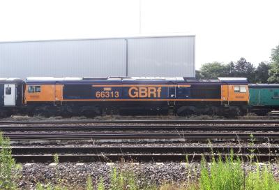 66313 at Leicester TMD. &copy; MJM