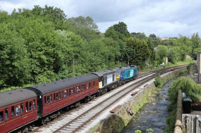 20031 at Keighley & Worth Valley Railway - Haworth. &copy; stevexos