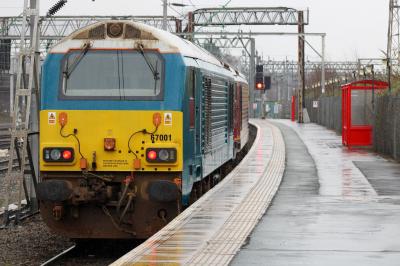 67001 at Crewe. &copy; South Coast Trainspotter