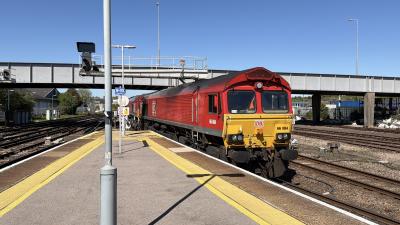 66084 at Eastleigh. &copy; Luivery