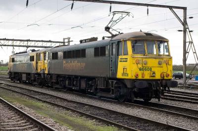 86608,86622 at Crewe Basford Hall. &copy; Shotts
