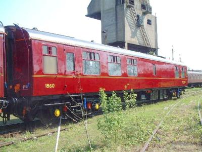 1860 coach at Carnforth WCRC depot. &copy; Byron5574