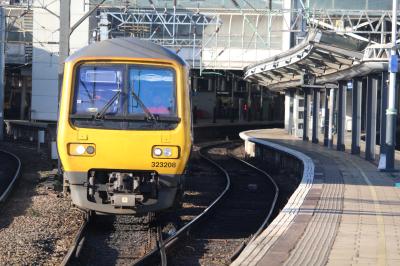 323208 at Manchester Piccadilly. &copy; ConnorsRailPhotography