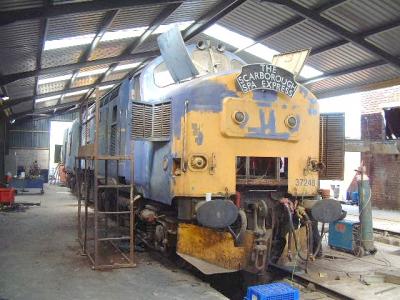 37248 at Carnforth WCRC depot. &copy; Byron5574