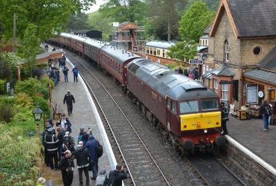 57010 at Severn Valley Railway - Arley. &copy; AJax