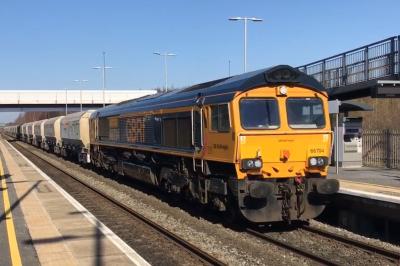 photo of 66704 at Ilkeston