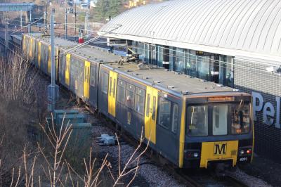 TW 4026 at Pelaw (Tyne & Wear Metro). &copy; ConnorsRailPhotography