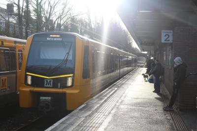 555007 at South Gosforth (Tyne & Wear Metro). &copy; ConnorsRailPhotography