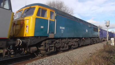 56045 at Westbury Avoiding Line. &copy; JM-Freightliner