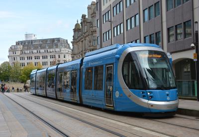 MM 48 at Town Hall (West Midlands Metro). &copy; AJax