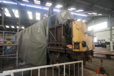 D5910 at Barrow Hill. &copy; trainlogger