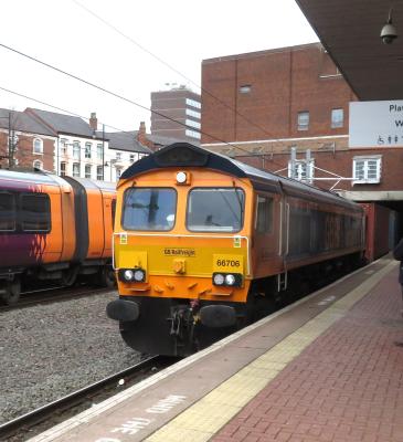 66706 at Walsall. &copy; Geoff