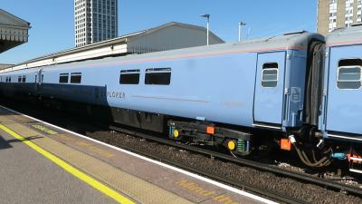 99107 coach at Clapham Junction. &copy; Geoff