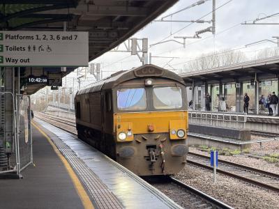 66850 at Nuneaton. &copy; Luivery