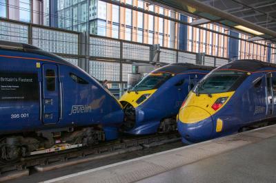 395001,395028,395016 at London St Pancras International. &copy; trainlogger