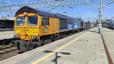 66731 at Stafford. &copy; Geoff