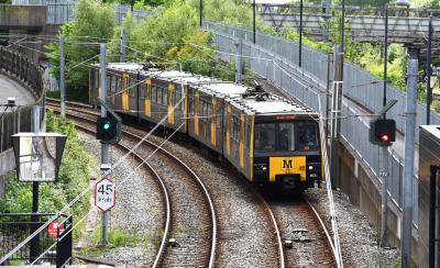 TW4032 at Chillingham Road (Tyne & Wear Metro). &copy; MJM