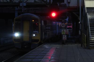 158867 at Manchester Victoria. &copy; ConnorsRailPhotography