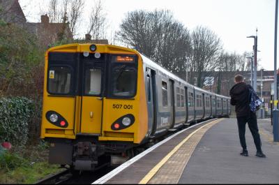 507001 at Birkenhead Park. &copy; Brodie