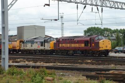 37521,37675 at Crewe TMD. &copy; trainlogger