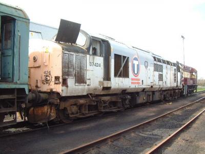 37424 at Motherwell TMD. &copy; Byron5574