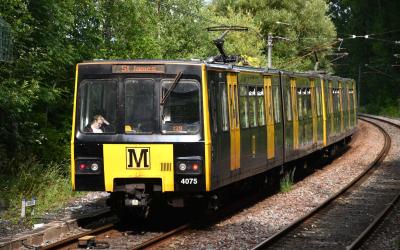 TW4075 at South Gosforth (Tyne & Wear Metro). &copy; MJM