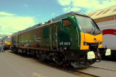93003 at Derby - The Greatest Gathering 2025. &copy; stevexos