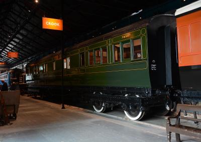 7834 coach at York National Railway Museum. &copy; AJax