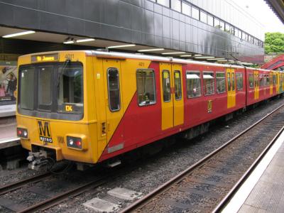 TW4011 at Tyne & Wear Metro system. &copy; Byron5574