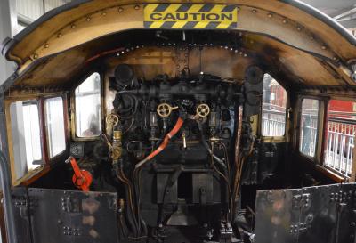 46443 steam at Severn Valley Railway - Highley Engine House. &copy; AJax